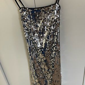 Sequin mini dress